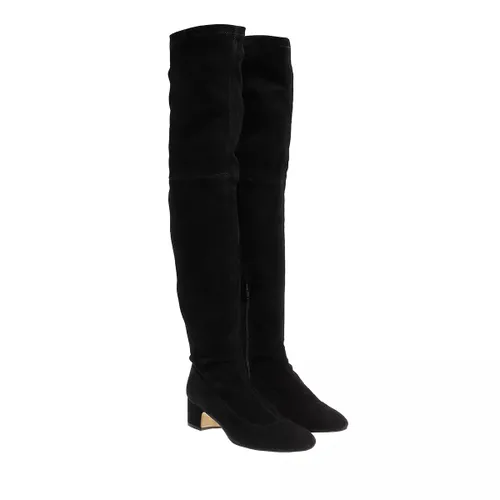 Ted Baker Boots & Ankle Boots - Ayannah Over The Knee Stretch Leather Boot - black - Boots & Ankle Boots for ladies