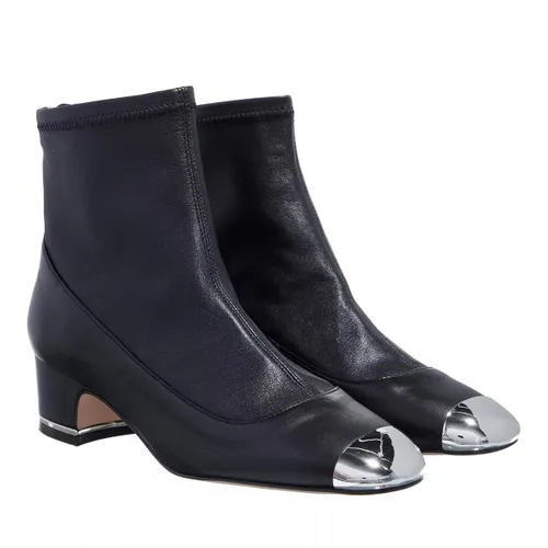 Ted Baker Boots & Ankle Boots - Neomlia Toe Cap Leather 45Mm Stretch Leather Boot - black - Boots & Ankle Boots for ladies