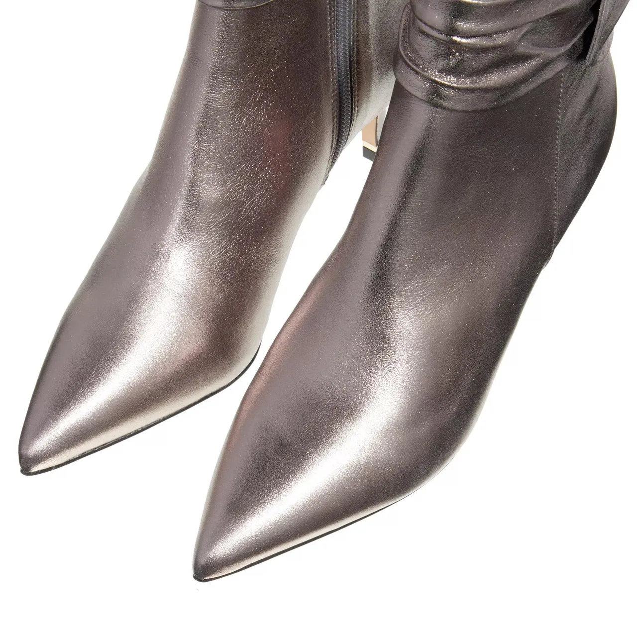 Ted Baker Boots & Ankle Boots - Yona Suede Bow Detail Ankle Boot - gunmetal - Boots & Ankle Boots for ladies