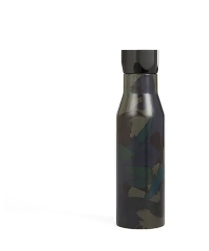Ted Baker Botelan Printed Water Bottle 425Ml, Navy - One Size