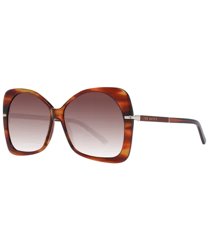 Ted Baker Butterfly Womens Tortoise Brown Gradient TB1668 Aniya - One