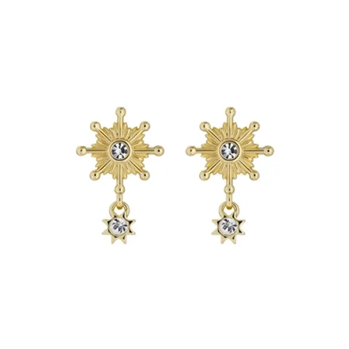 Ted Baker Celtis Gold Celestial Crystal Star Drop Earrings - Gold