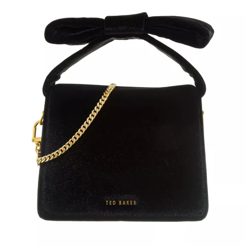 Ted Baker Crossbody Bags - Nialina Mini Bow Flap Over Bag - black - Crossbody Bags for ladies