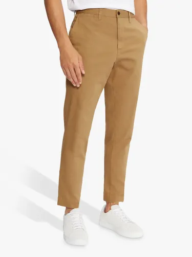Ted Baker Genbee Cotton Lyocell Chinos - Natural - Male