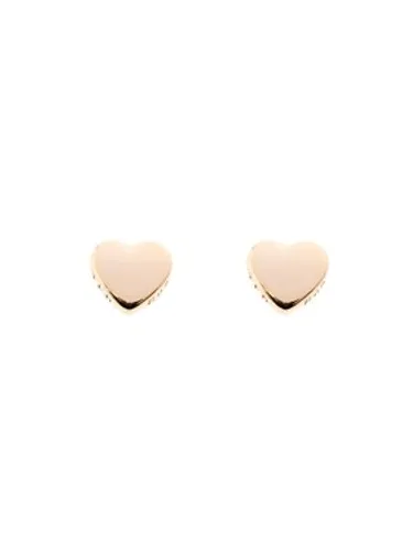 Ted Baker Harly Tiny Heart Gold Stud Earrings