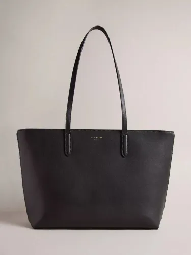 Ted Baker Kahlaa Studded Leather Tote Bag, Black - Black - Female