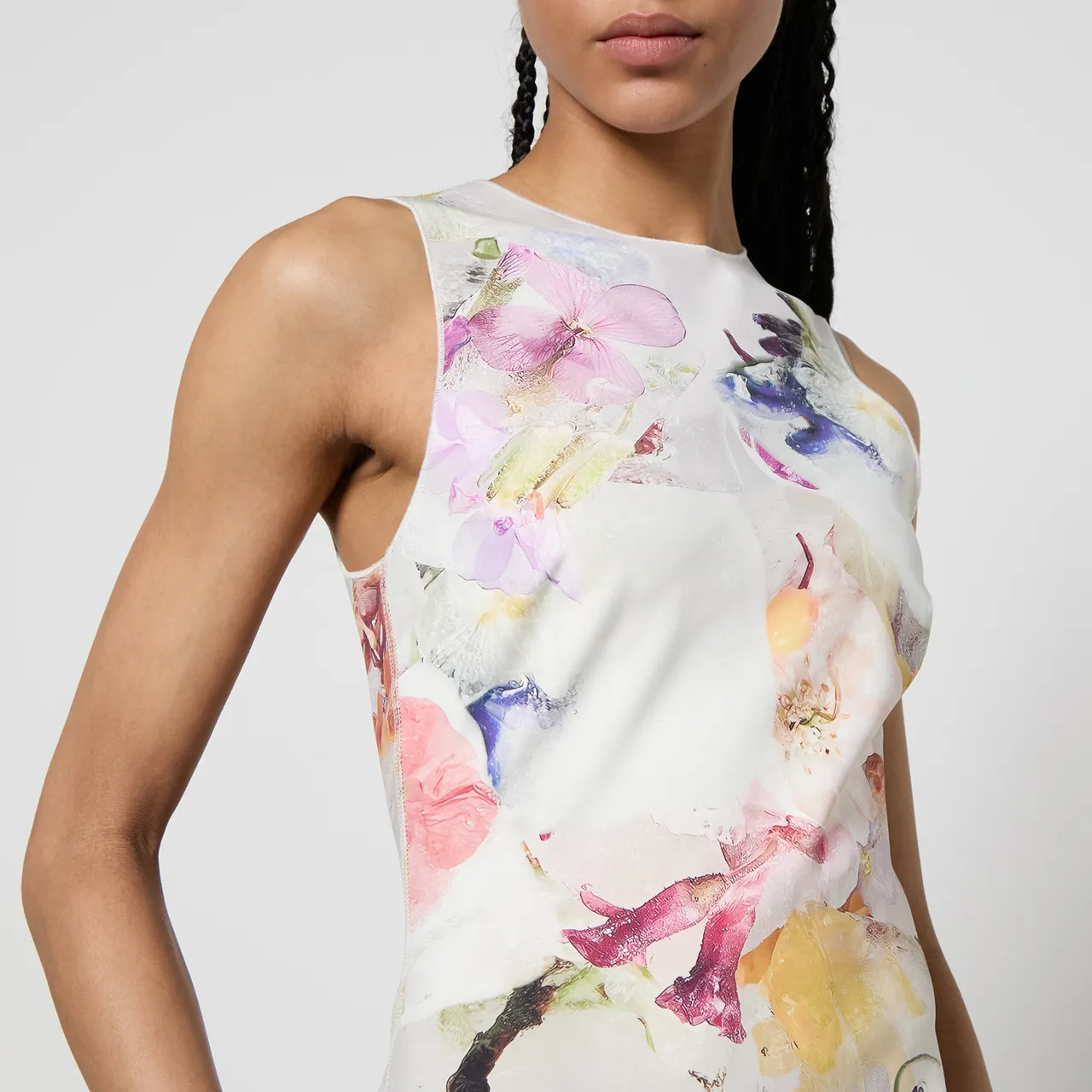 Ted Baker Lilyha Floral-Print Scuba Midi Dress