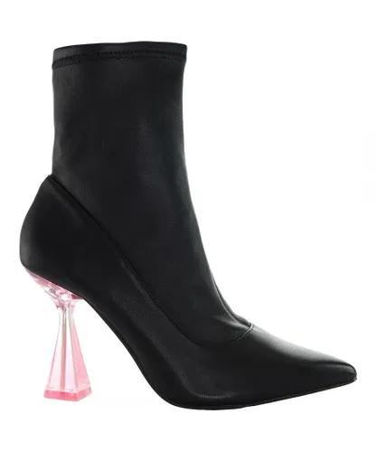 Ted Baker Liya Womens Black Ankle Boots Leather