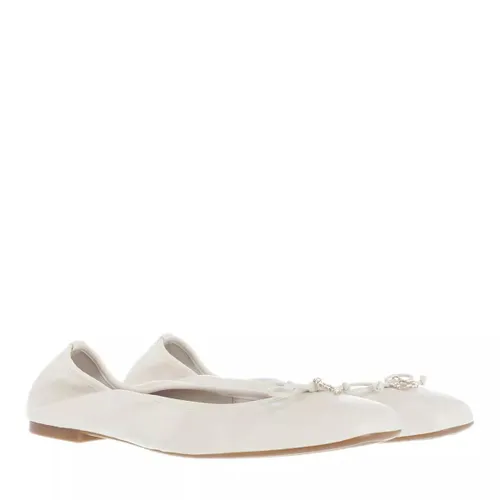 Ted Baker Loafers & Ballet Pumps - Baylay Leather Bow Ballet Pump Shoe - creme - Loafers & Ballet Pumps for ladies
