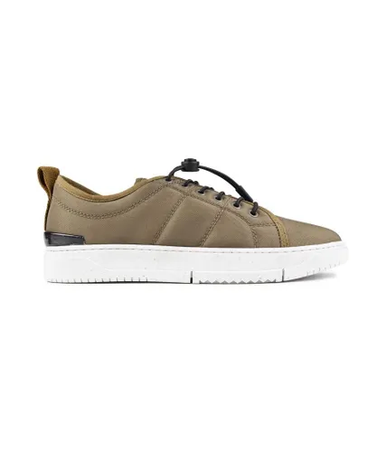 Ted Baker Mens Oliver Trainers - Green Nylon