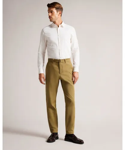 Ted Baker Mens Quarts Halden Tapered Fit Chino, Tan