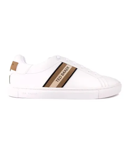Ted Baker Mens Trilobw Trainers - White