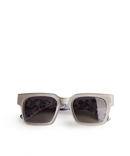 Ted Baker Mens Winstin Mib Square Framed Sunglasses, Grey - One