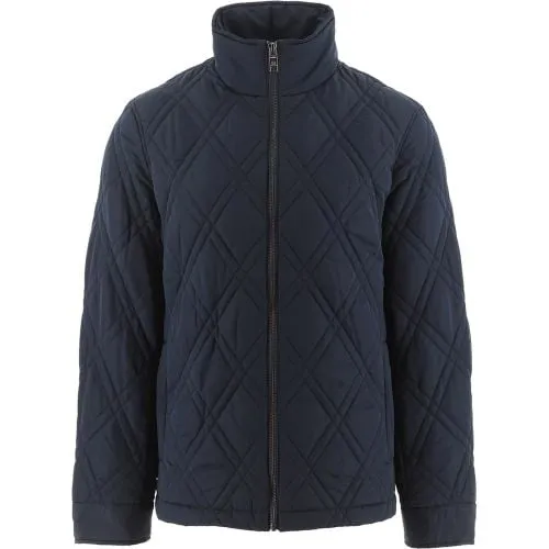 Ted Baker Navy Manby Quilted Jacket