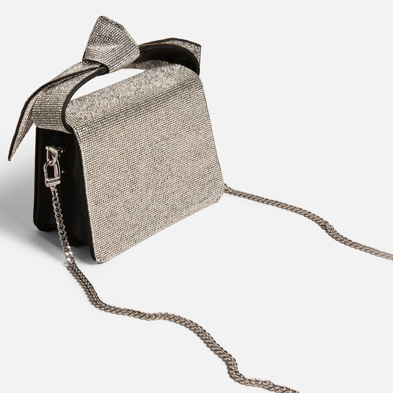 Ted Baker Nialisa Crystal-Embellished Satin Crossbody Bag