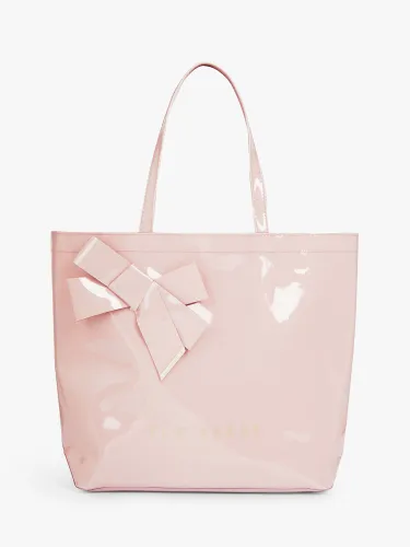 Ted Baker Nicon Knot Bow Large Icon Shopper Bag - Light Pink - Female