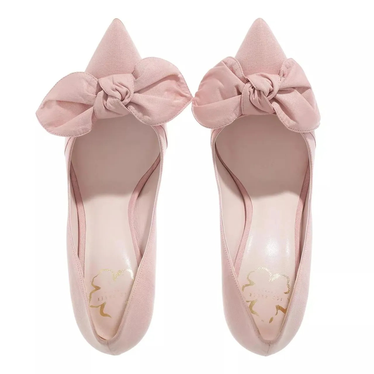 Ted Baker Pumps & High Heels - Hyana Moire Satin Bow 100Mm Court Shoe - rose - Pumps & High Heels for ladies