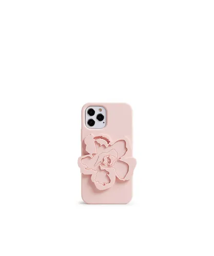 Ted Baker Roseii Magnolia Silicn Iphone 12 / 12 Pro Clip Case, Light Pink - One Size