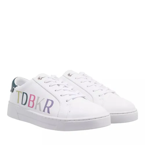 Ted Baker Sandals - Artii Branded Leather Cupsole Sneaker - white - Sandals for ladies