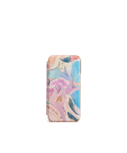 Ted Baker Sardiss Art Print Iphone 14 Pro Max Mirror Case, Light Pink - One Size