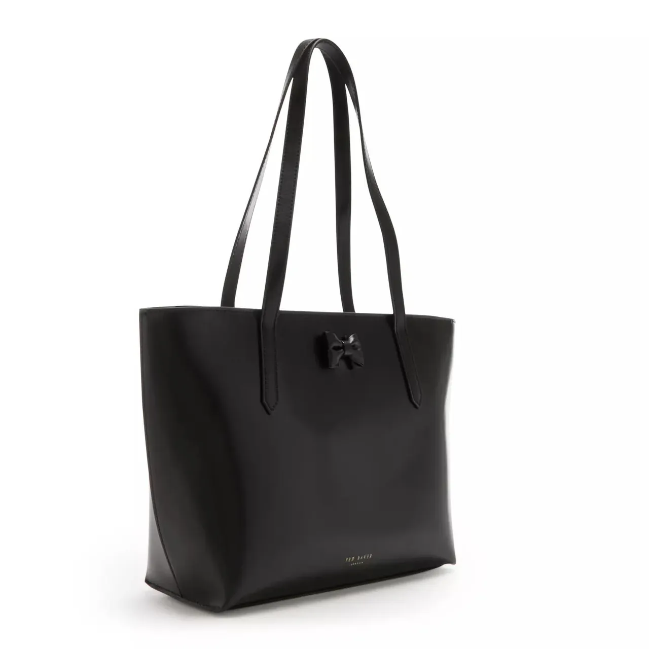 Ted Baker Shopping Bags - Ted Baker Beanne Schwarze Leder Shopper TB273995B - black - Shopping Bags for ladies