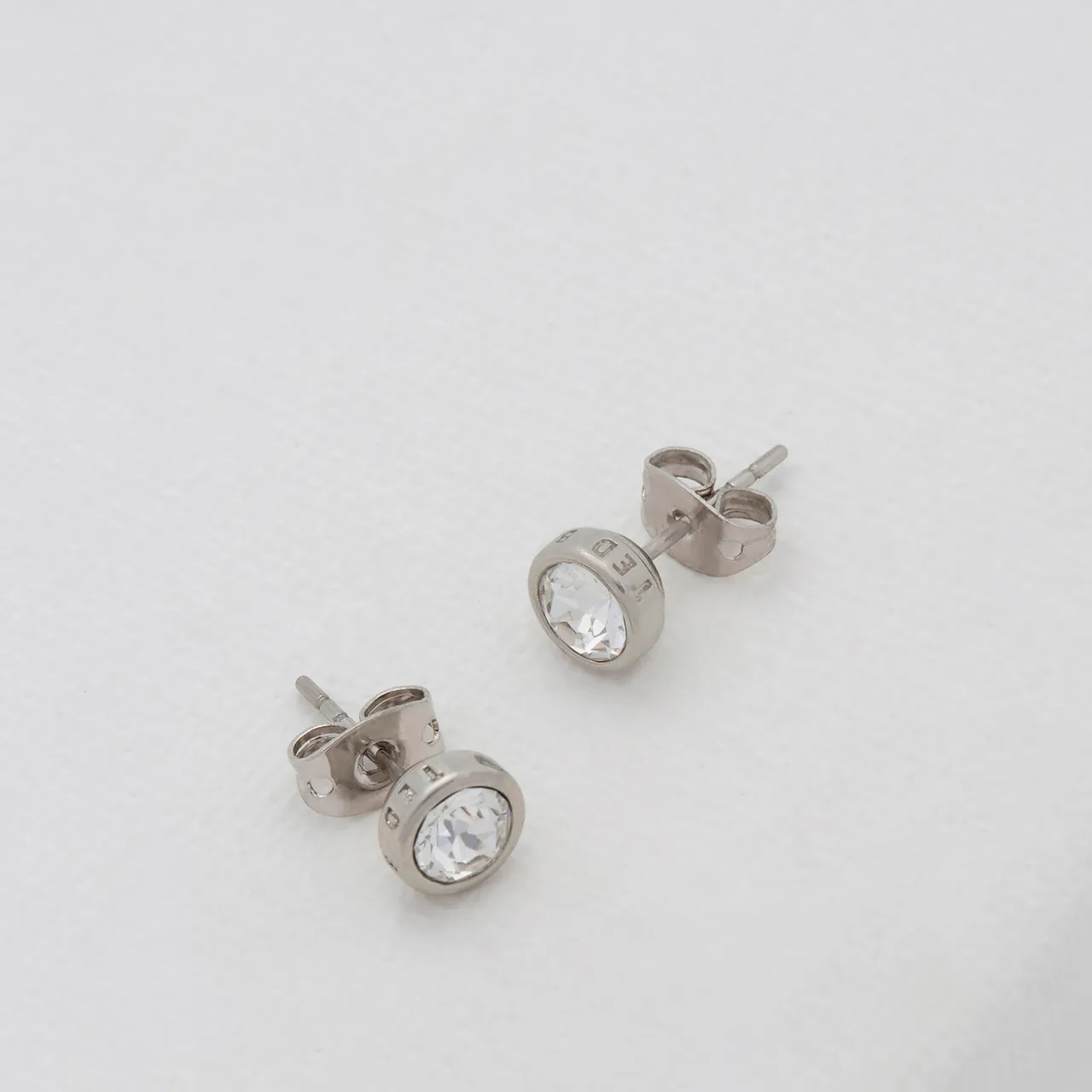 Ted Baker Sinaa Silver-Plated Crystal Earrings