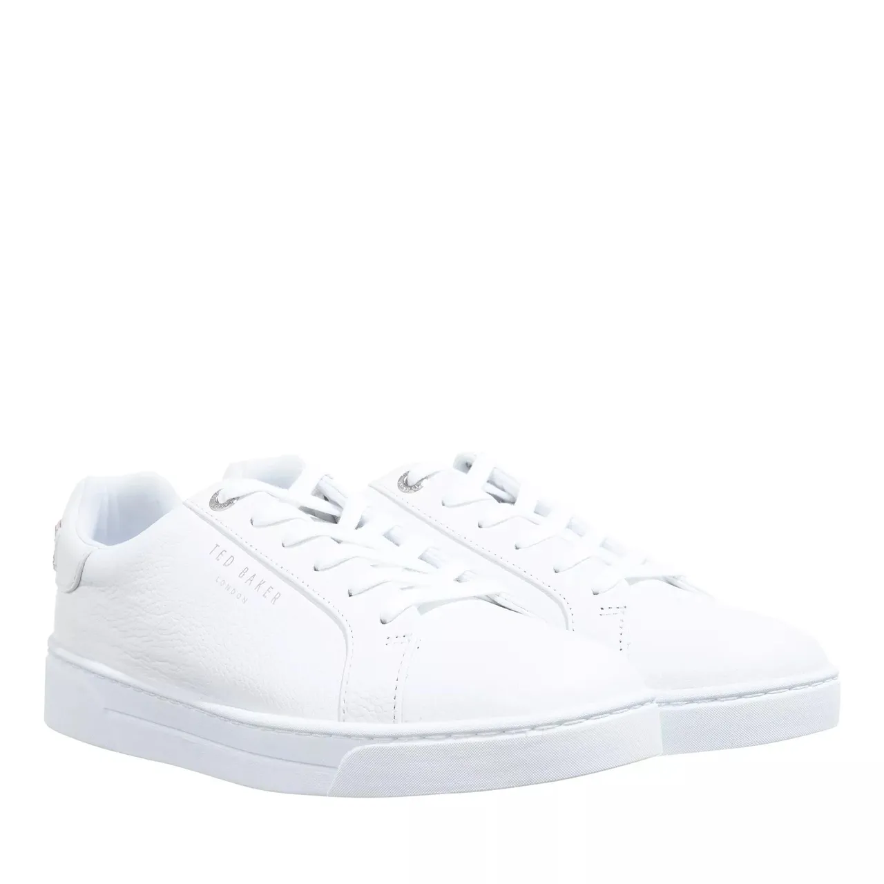 Ted Baker Sneakers - Arpele Crystal Detail Cupsole Trainer - white - Sneakers for ladies