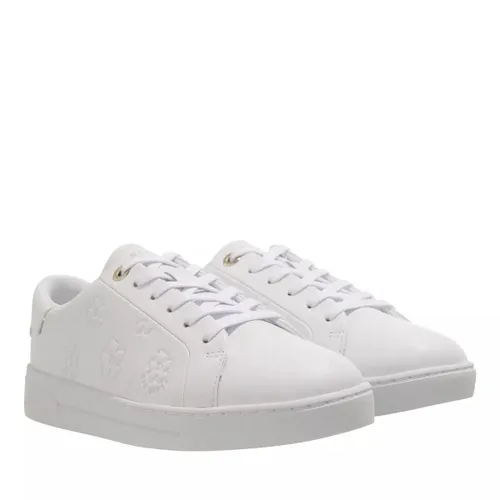 Ted Baker Sneakers - Taliy Magnolia Flower Cupsole Trainer - white - Sneakers for ladies