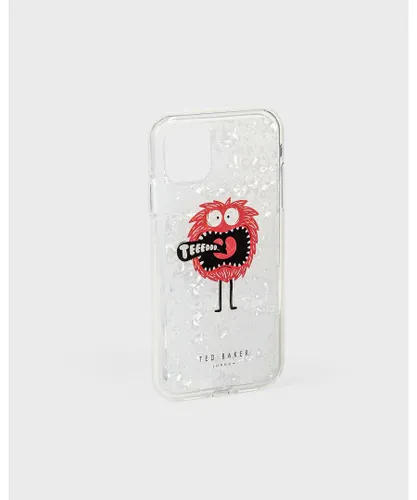 Ted Baker Talllie Monster Iphone 11 Clip Case, White - One Size