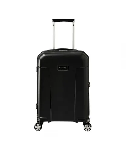 Ted Baker Unisex Holib Flying Colour Black Cabin Trolley Suitcase - One Size