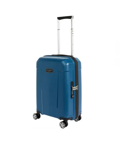 Ted Baker Unisex Travb Flying Colours Blue Cabin Trolley Suitcase - One Size