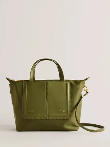 Ted Baker Voyena Small Tote Bag, Dark Green - Dark Green - Female