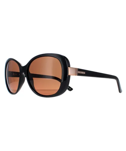 Ted Baker Womens Sunglasses TB1343 Nola 001 Brown - One