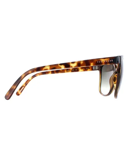 Ted Baker Womens Sunglasses TB1400 Kiara 122 Tortoiseshell Brown Gradient - One