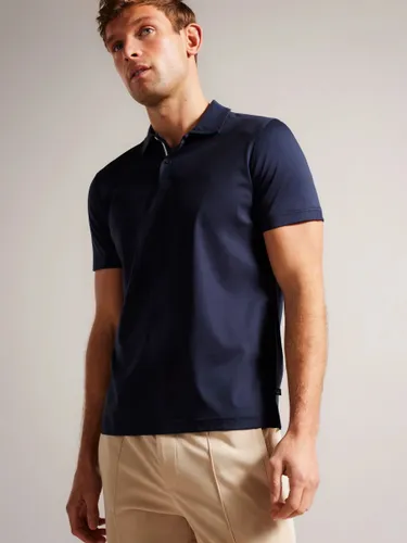 Ted Baker Zeiter Slim Fit Polo Shirt - Navy - Male