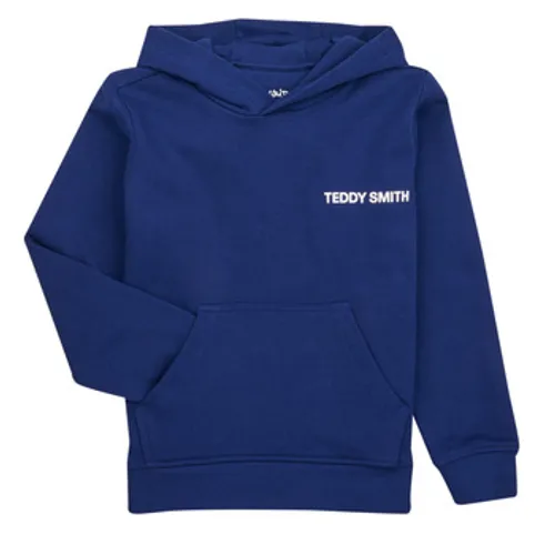 Teddy Smith  S-REQUIRED HOOD  boys's Children's sweatshirt in Blue