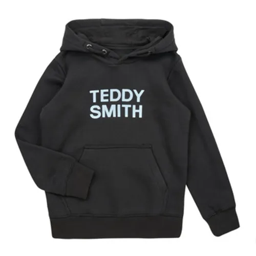 Teddy Smith  SICLASS HOODY  boys's Children's sweatshirt in Black