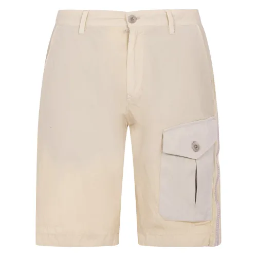 Ten C , Bermuda Shorts ,Beige male, Sizes:
