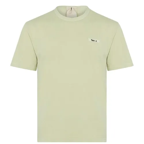 Ten C Logo Print T-Shirt - Green