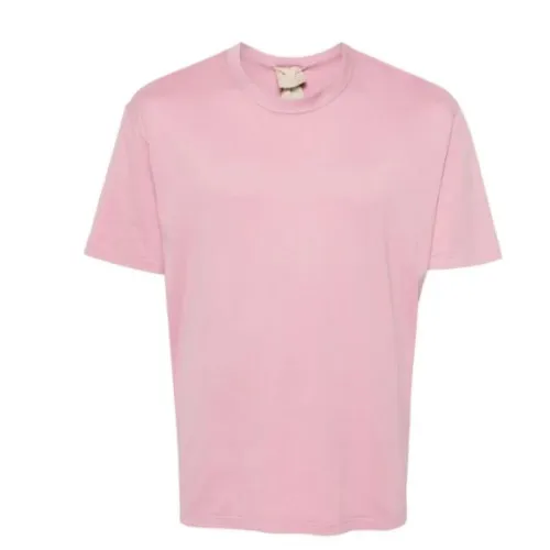 Ten C , Stylish T-shirts and Polos Collection ,Pink male, Sizes: