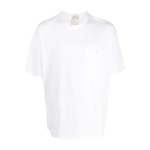 Ten C , White Cotton Pocket T-shirt ,White male, Sizes: