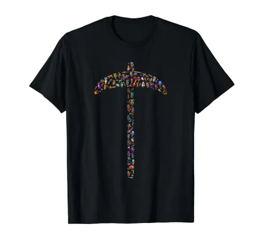 Terraria T-Shirt: Pixel-Axe T-Shirt