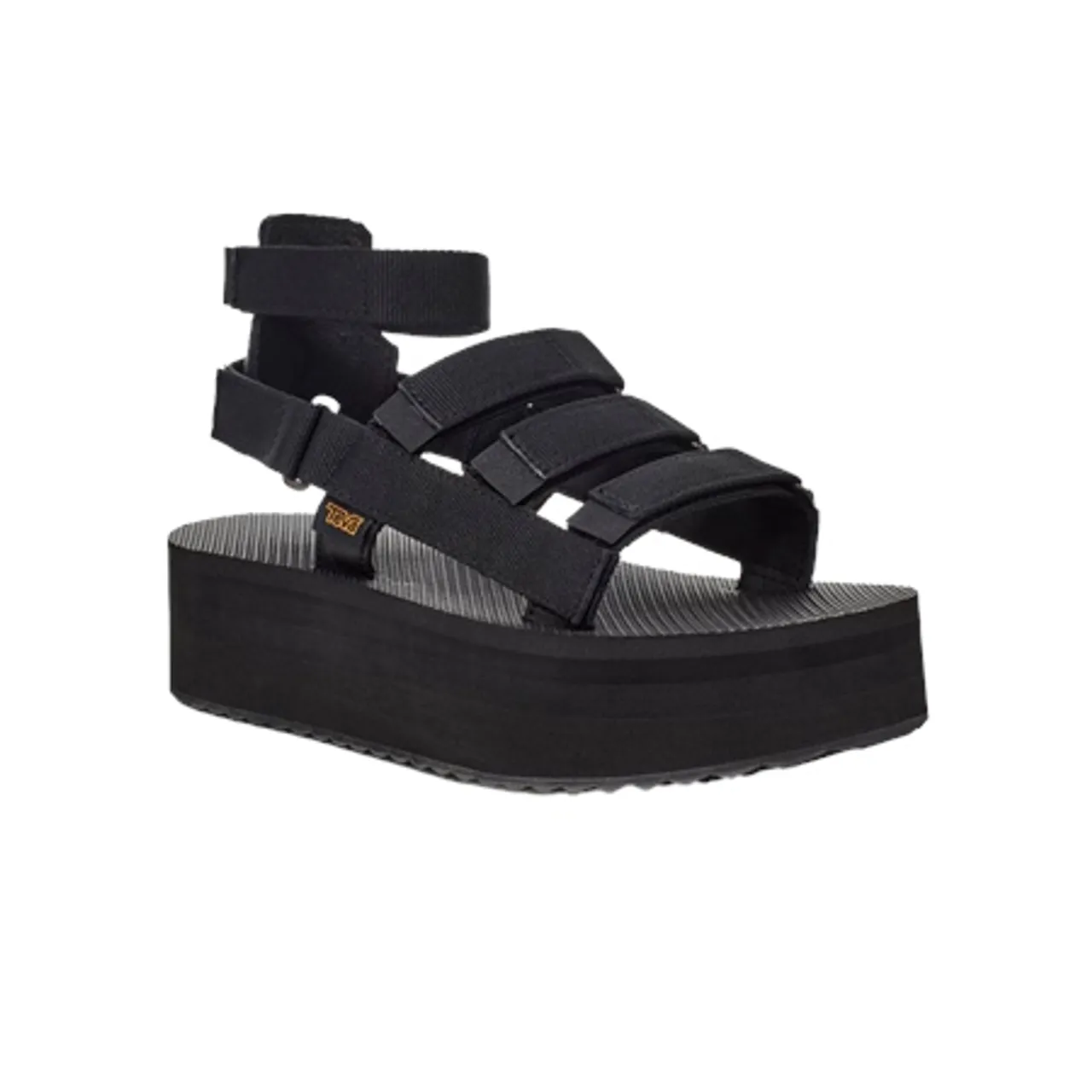 Teva Flatform Mevia Sandals - Black - UK 4 (EU 37)