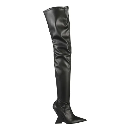 The Attico , Over-knee Boots ,Black female, Sizes:
