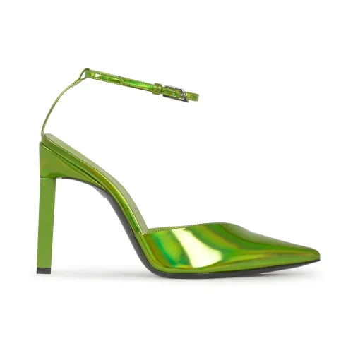 The Attico , Perine Pump with Heel ,Green female, Sizes: