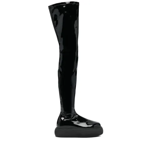 The Attico , Selene flatform boots ,Black female, Sizes: