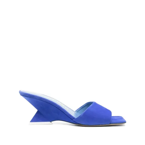 The Attico , Sophisticated Cheope Mule 60mm ,Blue female, Sizes: