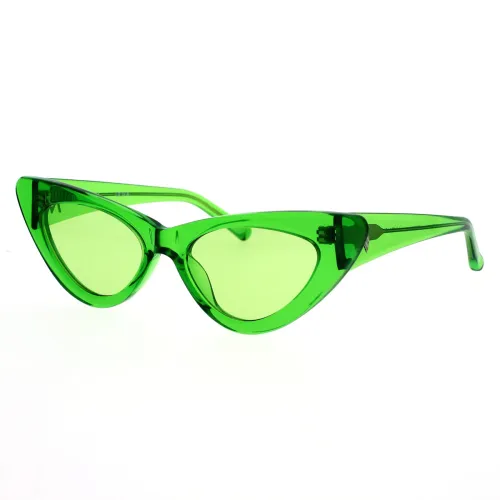 The Attico , The Attico X Linda Farrow Dora Sunglasses ,Green female, Sizes: