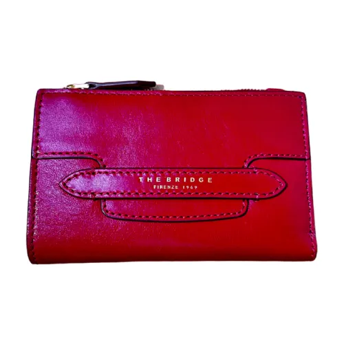 The Bridge , Women's Accessories Wallets Red Ss24 ,Red female, Sizes: ONE SIZE