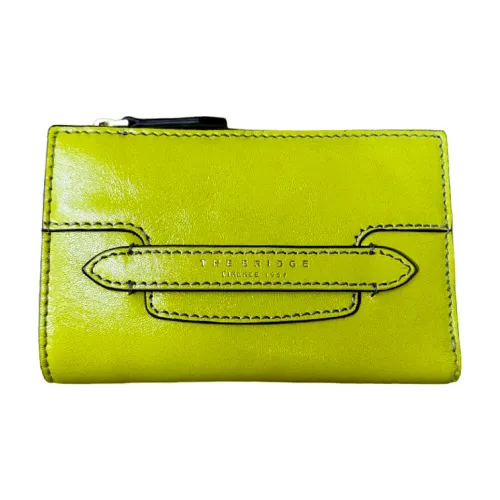 The Bridge , Women's Accessories Wallets Yellow Ss24 ,Yellow female, Sizes: ONE SIZE